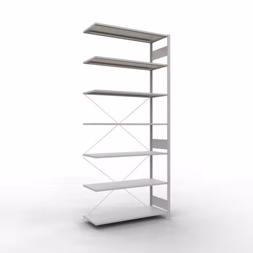 Immagine del prodotto n. 11 dell'articolo sistema a innesto ripiano aggiuntivo 3000x1300x500 mm, tipo 150 kg, grigio chiaro dalla gamma di prodotti sistema a innesto della marca Schulte Lagertechnik