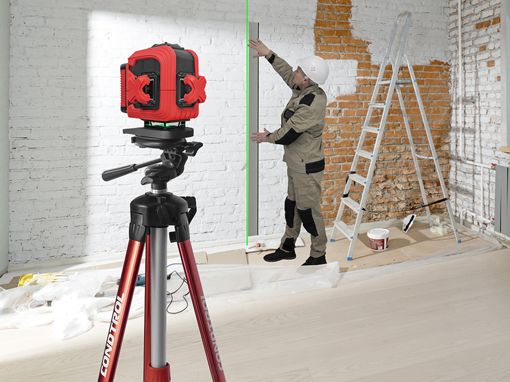 Ohne Text 847801 3D-Kreuzlinienlaser Boden 3D