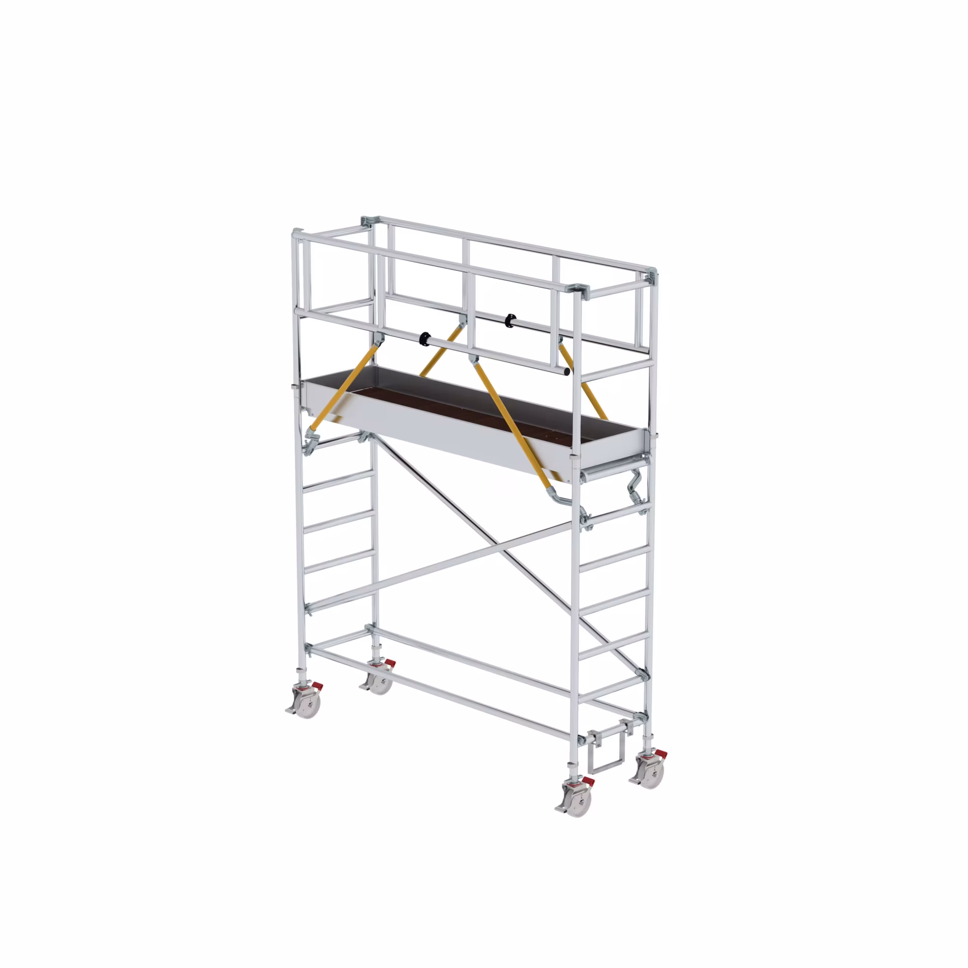 Échafaudage mobile SG 0,75 x 2,45 m hauteur de plate-forme 2,51 m de Munk avec réf. 171236