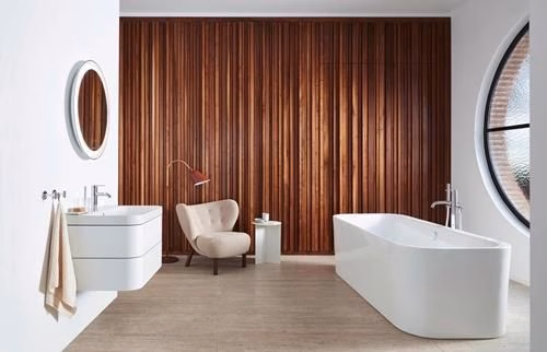 Duravit C.1 Mitigeur monocommandé pour lavabo M sans tirette, chrome Hansgrohe