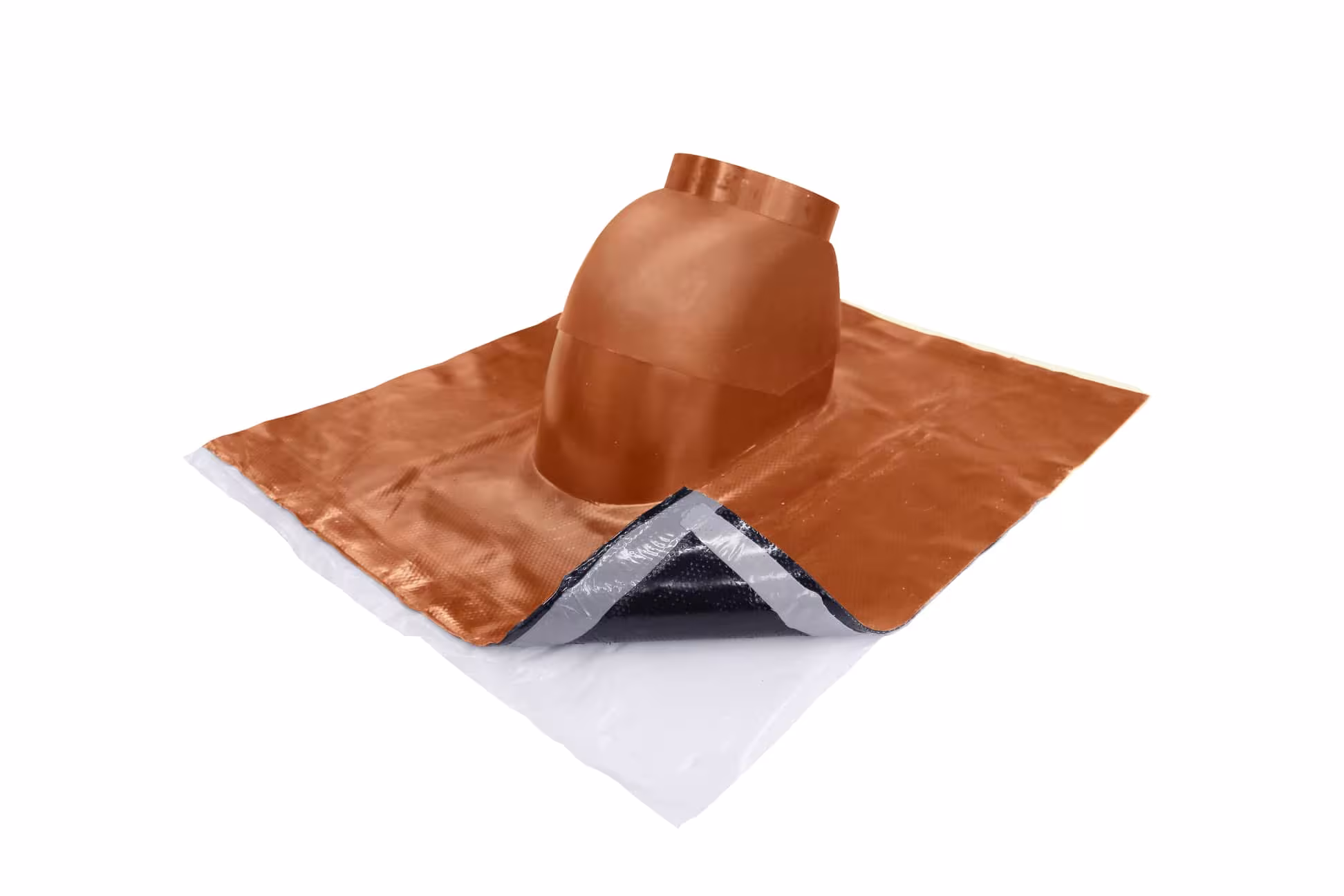 Douille de pot d'échappement universelle ø 160 mm rouge, manchon 71,5 x 56 cm de Klöber Douille de pot d'échappement universelle, passages de toit raides, réf. KE9565-16-SF-9804