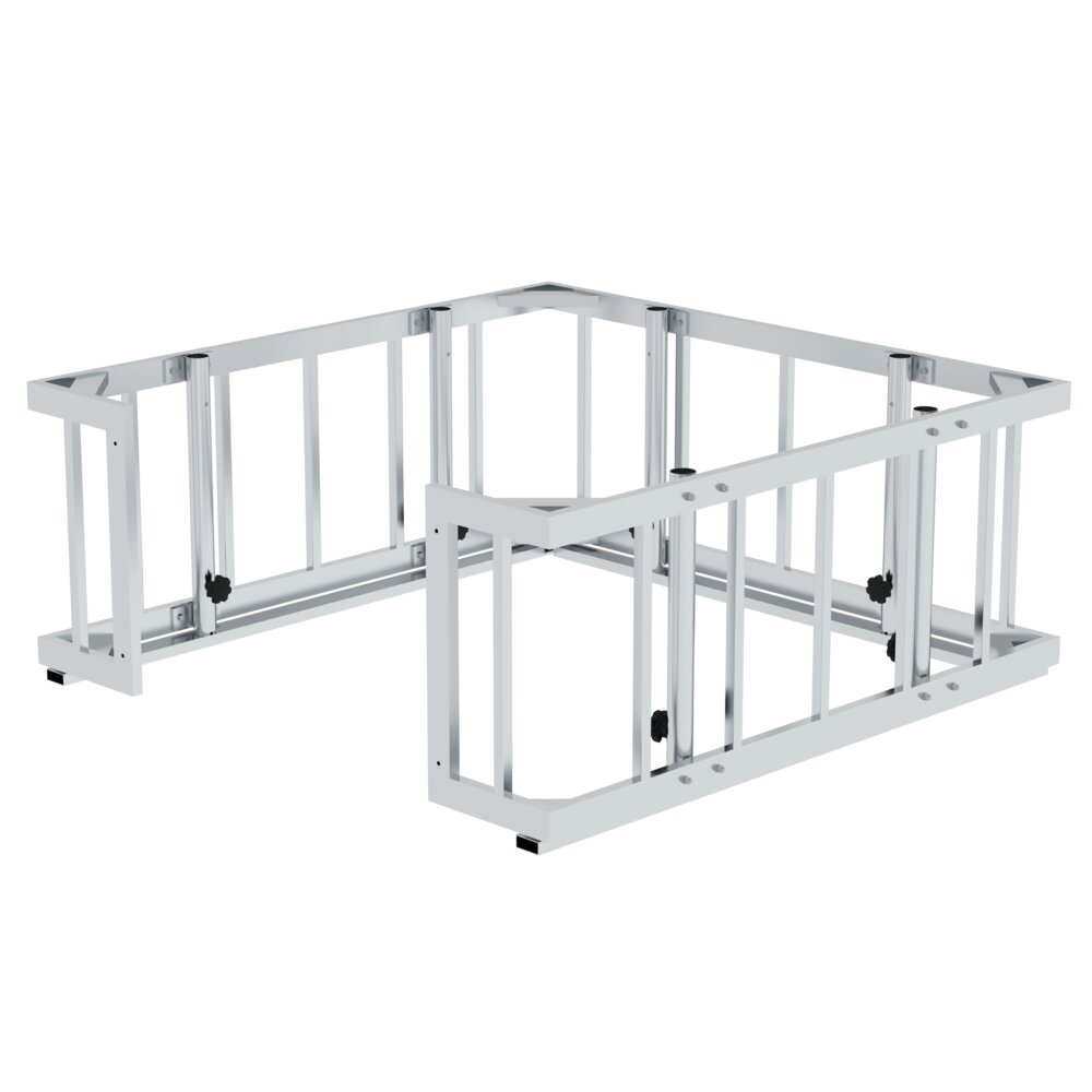 Produktbild (Abb. Ähnlich) 2177966 Panier de protection Munk avec plinthe abaissable