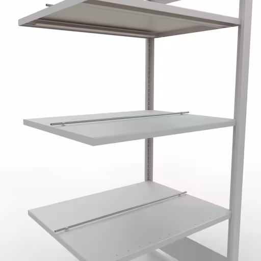 Figura n. 10 dell'articolo scaffali componibili, scaffali per ufficio, sistema a innesto MULTIplus150, 1800 x 750 x 600 mm, 5 ripiani, , , grigio chiaro del gruppo di prodotti scaffali per ufficio della marca Schulte Lagertechnik