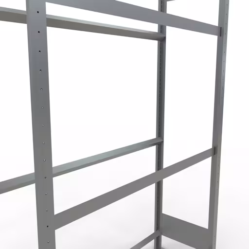 Scaffale base, portaruote/pneumatici, 2000 x 1200 x 400 mm (AxLxP), zincato, 3 livelli di stoccaggio con carico dello scomparto di 150 kg per livello di Schulte Lagertechnik con l'articolo n. 20778