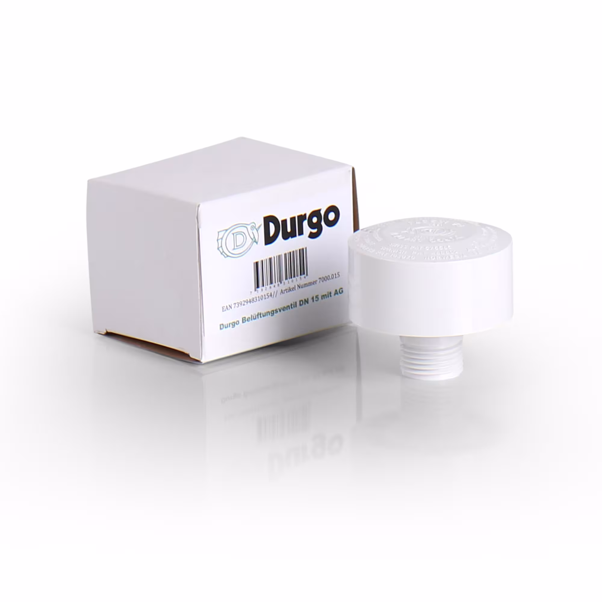 Belüftungsventil DN 15 Anschluss 1/2 Zoll aus der Kategorie Abflussrohr Belüfter mit der GTIN 7392948310154 Durgo Belüfter mit Gewindeanschluss von der Marke Durgo aus der Kategorie Abflussrohr Belüfter