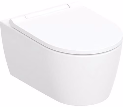 Primary Image 2216159 Geberit ONE Set WC sospeso con sedile WC bianco/cromato lucido, KeraTect