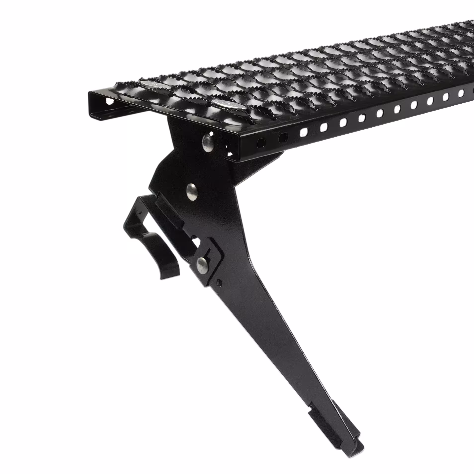 Jeu de grilles de roulement Trapac largeur 80 cm pour tuiles et tuiles, noir (RAL 9005) de Klöber Jeu de grilles de roulement Trapac, sécurité du toit, réf. KS9400-9905