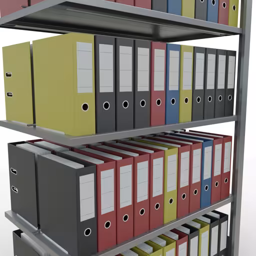 Produktbild Nr 12 des Artikels Anbauregal, Büro-Fachbodenregal Stecksystem MULTIplus150, 1800 x 1000 x 600 mm (HxBxT), 5 Fachböden, Längenriegel, verzinkt, mit Mittelanschlag Abbildung Nr 12 des Artikels Anbauregal, Büro-Fachbodenregal Stecksystem MULTIplus150, 1800 x 1000 x 600 mm (HxBxT), 5 Fachböden, Längenriegel, verzinkt, mit Mittelanschlag aus der Produktgruppe Büroregale von der Marke Schulte Lagertechnik