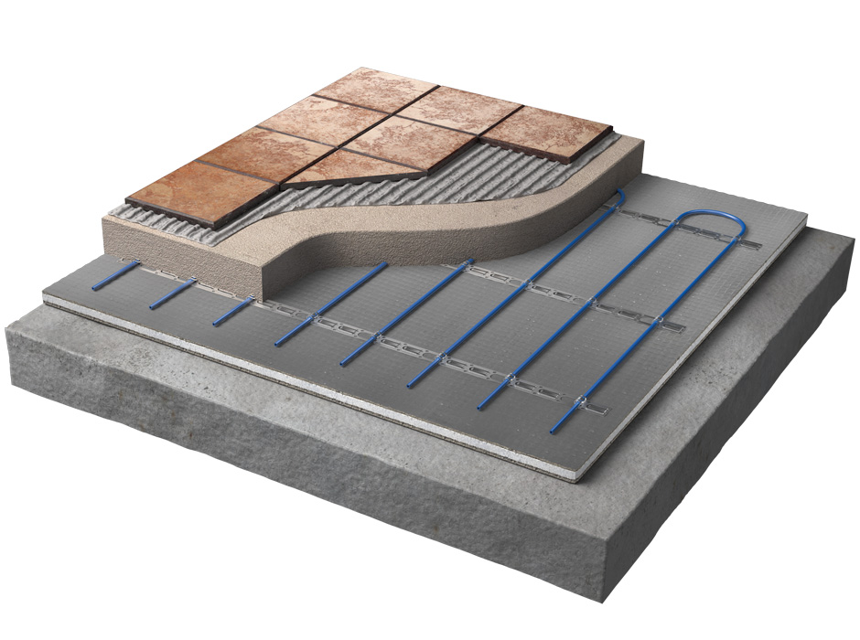 Ohne Text 3819804 Conduttore riscaldante Warmup WIS lungo 9,0 m, 180W, 20W/metro lineare, installazione nel massetto in calcestruzzo