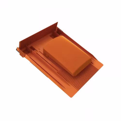 Ventilateur plat universel Vendut rouge de Klöber Ventilateur plat universel Vendut, passages de toit raides, réf. KG985404