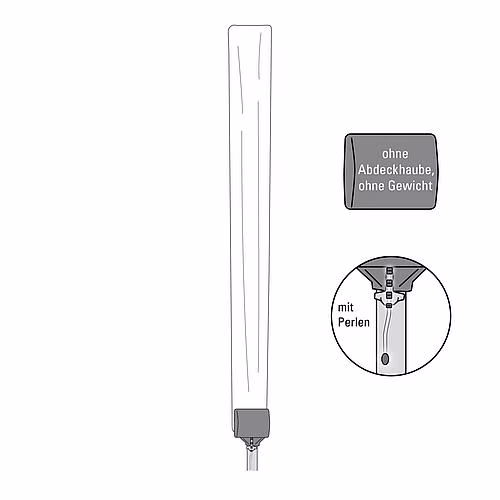 Zusatzbild 2761342 JUWEL Ersatzschutzhülle TYVEK® mit Perlenzug