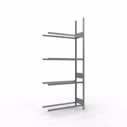 Scaffale aggiuntivo, portaruote/pneumatico, 2750 x 1150 x 400 mm (AxLxP), zincato, 4 livelli di stoccaggio con carico dello scomparto di 150 kg per livello di Schulte Lagertechnik Scaffale aggiuntivo, portaruote/pneumatici, 2750 x 1150 x 400 mm (AxLxP), zincato, 4 livelli di stoccaggio con carico del ripiano di 150 kg per livello, magazzino per ricambi auto, articolo n. 20990