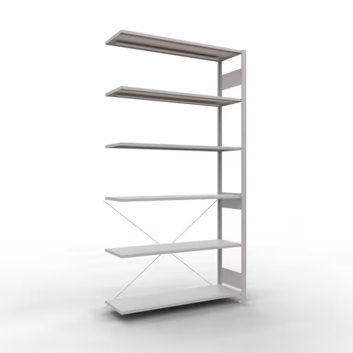 Immagine del prodotto n. 12 dell'articolo sistema a innesto ripiano aggiuntivo 2500x1300x400 mm, tipo 150 kg, grigio chiaro dalla gamma di prodotti sistema a innesto della marca Schulte Lagertechnik