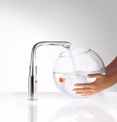 Hansgrohe METRIS 230 miscelatore monocomando per lavabo con diametro 15 mm con bocca girevole e scarico a scomparsa G 1 1/4 di pollice cromo