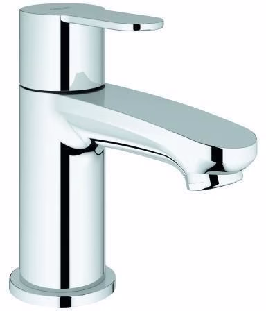 Robinet sur pied chromé GROHE Eurostyle C 23039_2 XS, de la catégorie robinetterie de lavabo, référence 6000515848