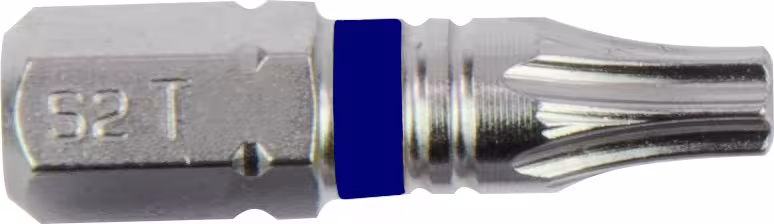 Embout à bague colorée pour vis TX internes avec goupille de verrouillage 6.3 de la marque PROJAHN de la catégorie embouts & porte-embouts