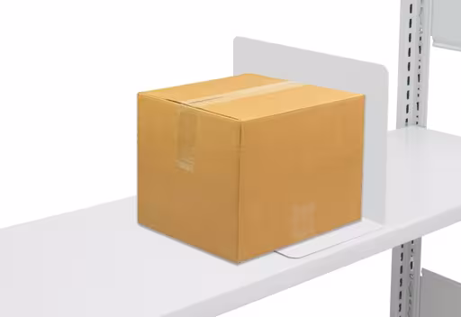 Un'altra vista dell'articolo Fermalibri, 500 x 200 mm (P x A), RAL 7035 grigio chiaro Un'altra vista dell'articolo fermalibri, 500 x 200 mm (P x A), RAL 7035 grigio chiaro della categoria Scaffali per ufficio