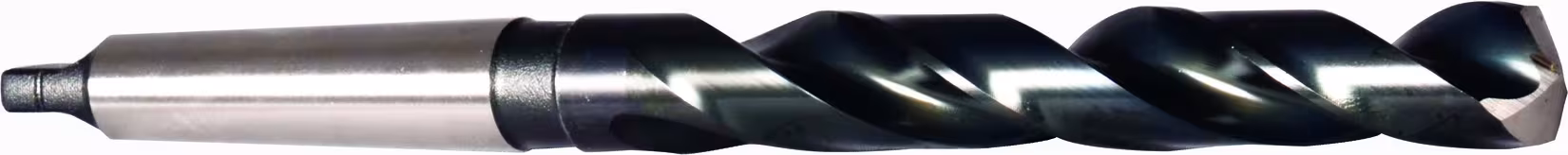 Punta elicoidale con cono Morse HSS-Co 5% DIN 345 ​​​​tipo N, punta, articolo n. 240080
