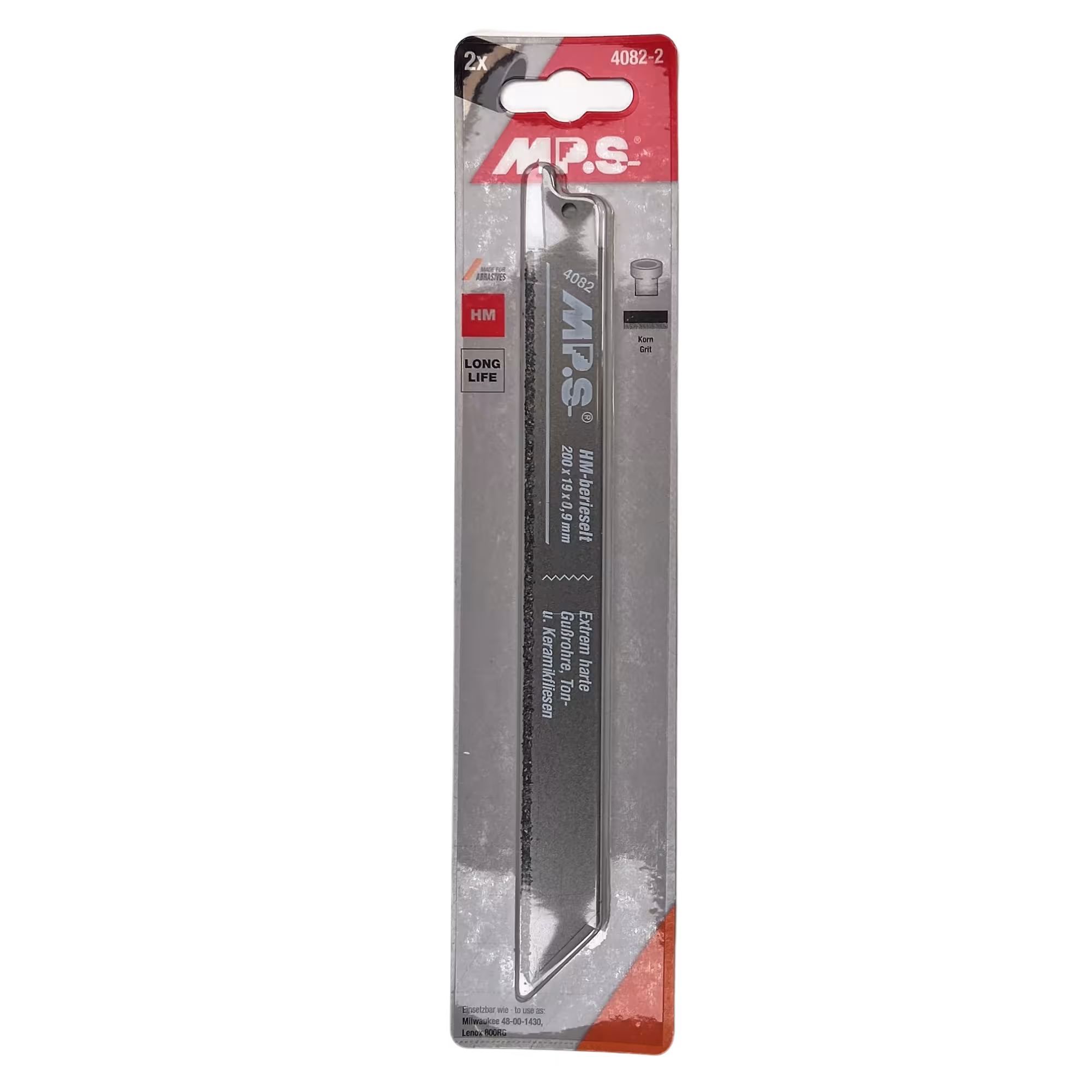 Lame de scie sabre carbure GL 200/VL 180mm, grain ZT de MPS de la catégorie accessoires pour machines