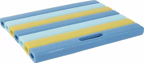 Genouillères L396 x l297 x P32 mm env. 70 g multicolores (mélange bleu/jaune/turquoise) TALEN TOOLS, catégorie Accessoires de protection des pieds, référence 4000819030