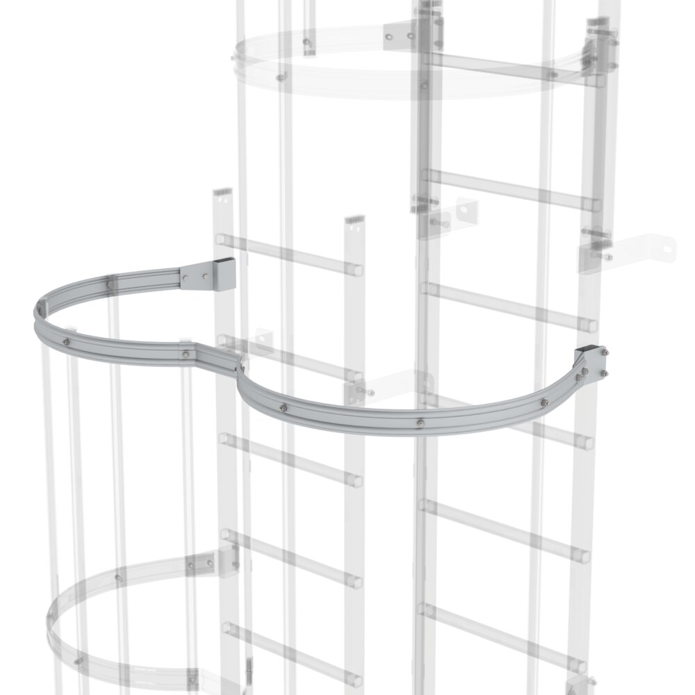 Barre de protection dorsale Munk, conception décalée, de la catégorie accessoires et pièces détachées pour équipements d'escalade, référence 061963