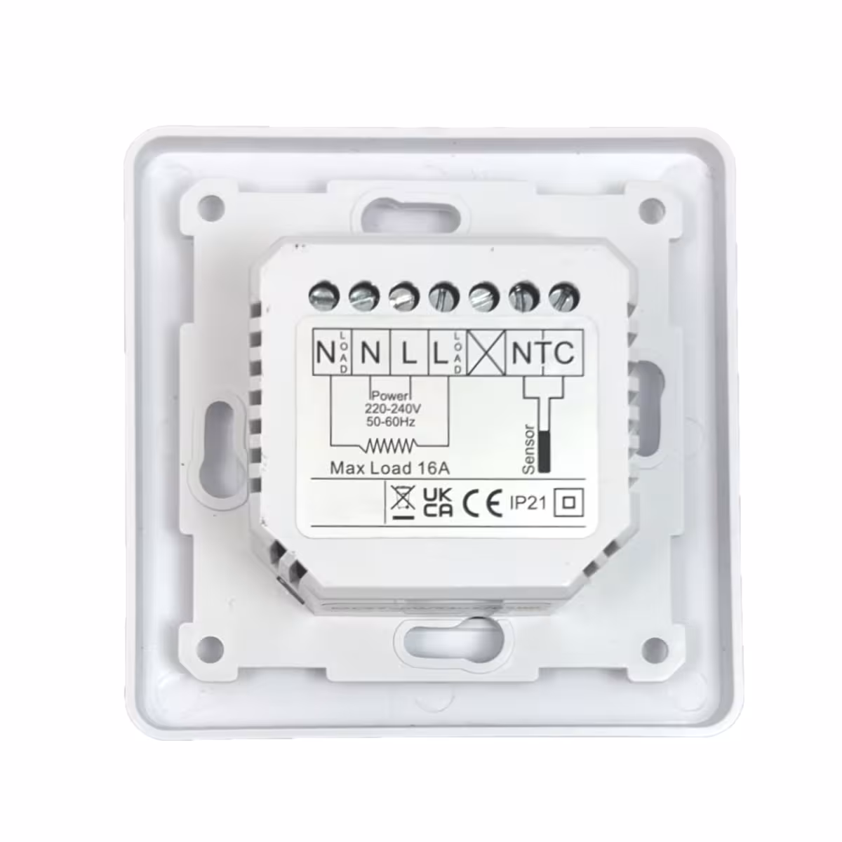 Regolatore di temperatura HoWaTech WLAN Touch 750 nero | per riscaldamento a pavimento elettrico | app tuya di HoWaTech nella categoria riscaldamento a pavimento