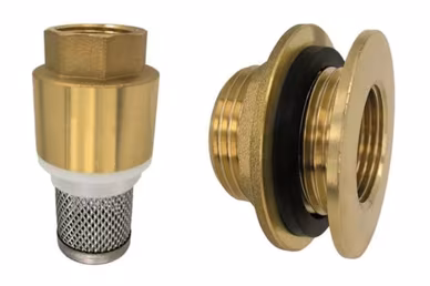 MS-Fußventile & Durchführungen MS-Fußventile & Durchführungen