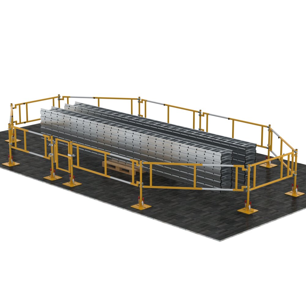 Produktbild (Abb. Ähnlich) 2178625 Garde-corps Munk FlexxGuard télescopique 900-1200 mm