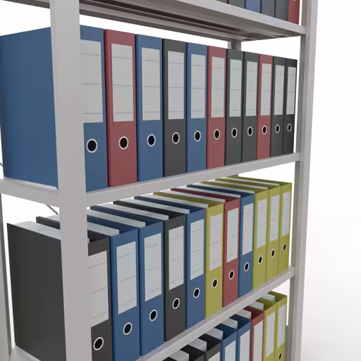 Immagine aggiuntiva dell'articolo Scaffale Basic, scaffale per ufficio, sistema a innesto MULTIplus85, 1800 x 1000 x 300 mm (AxLxP), 5 ripiani, traversa, senza barra di arresto, grigio chiaro dal sistema a innesto