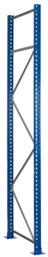 Telaio verticale per scaffalature portapallet S610-M18-U, non assemblato, 2000x1100 mm, blu/zincato, dalla categoria accessori con numero articolo 46013-U