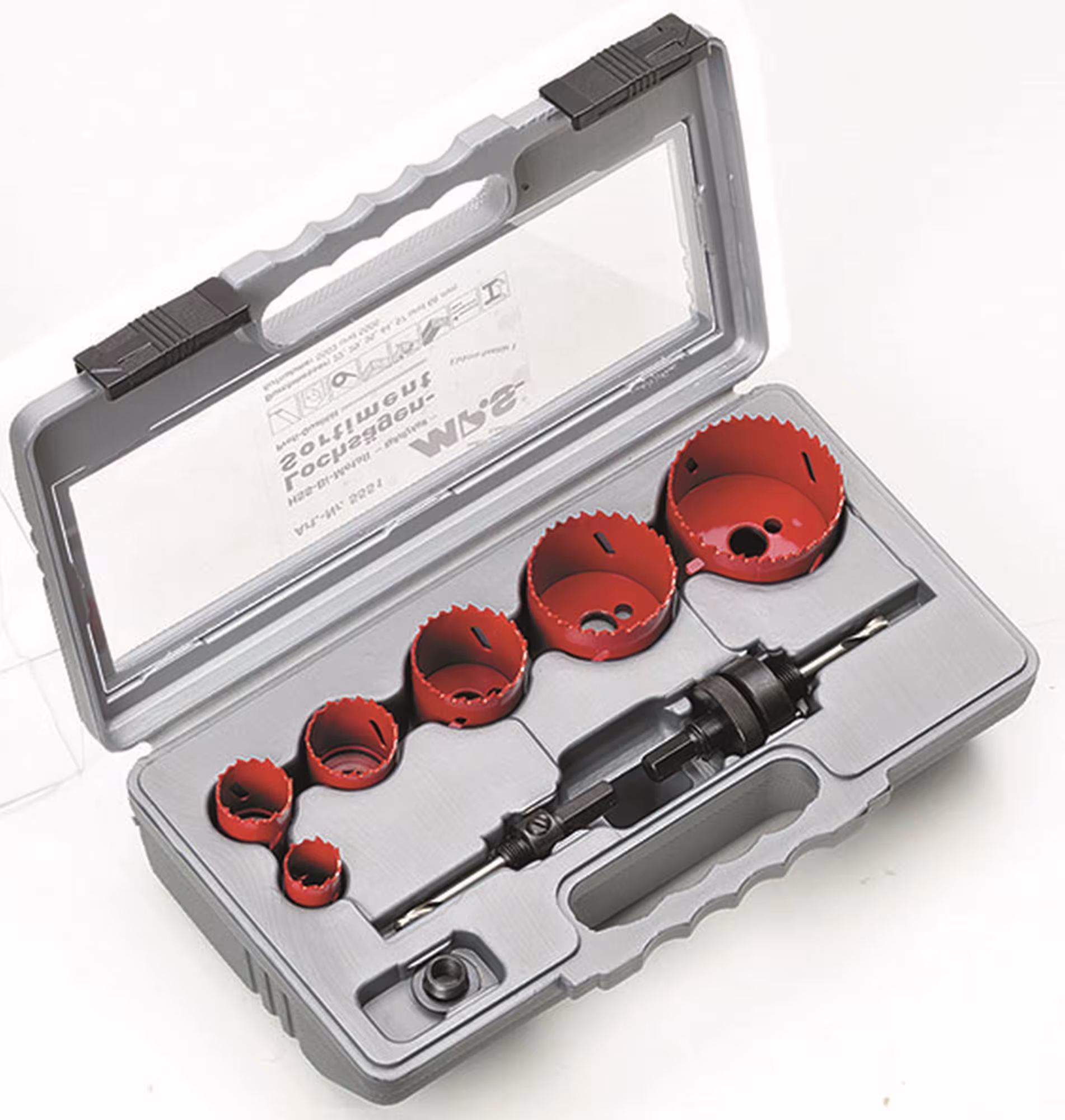 Coffret de scie cloche sanitaire/électrique 8 pièces. de la marque MPS de la gamme d'outils à main