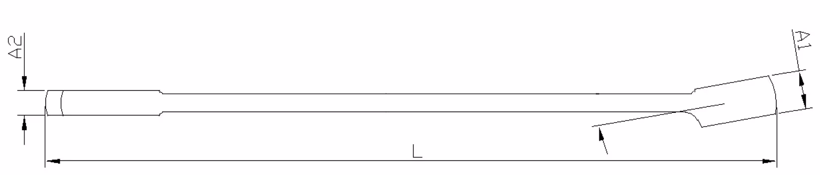 Clé polygonale à fourche finition satinée mate 5,5mm de la catégorie clés mixtes avec le GTIN 4000146025055 Clé mixte métrique, DIN 3113 Forme A têtes polies de la marque PROJAHN de la catégorie clés mixtes