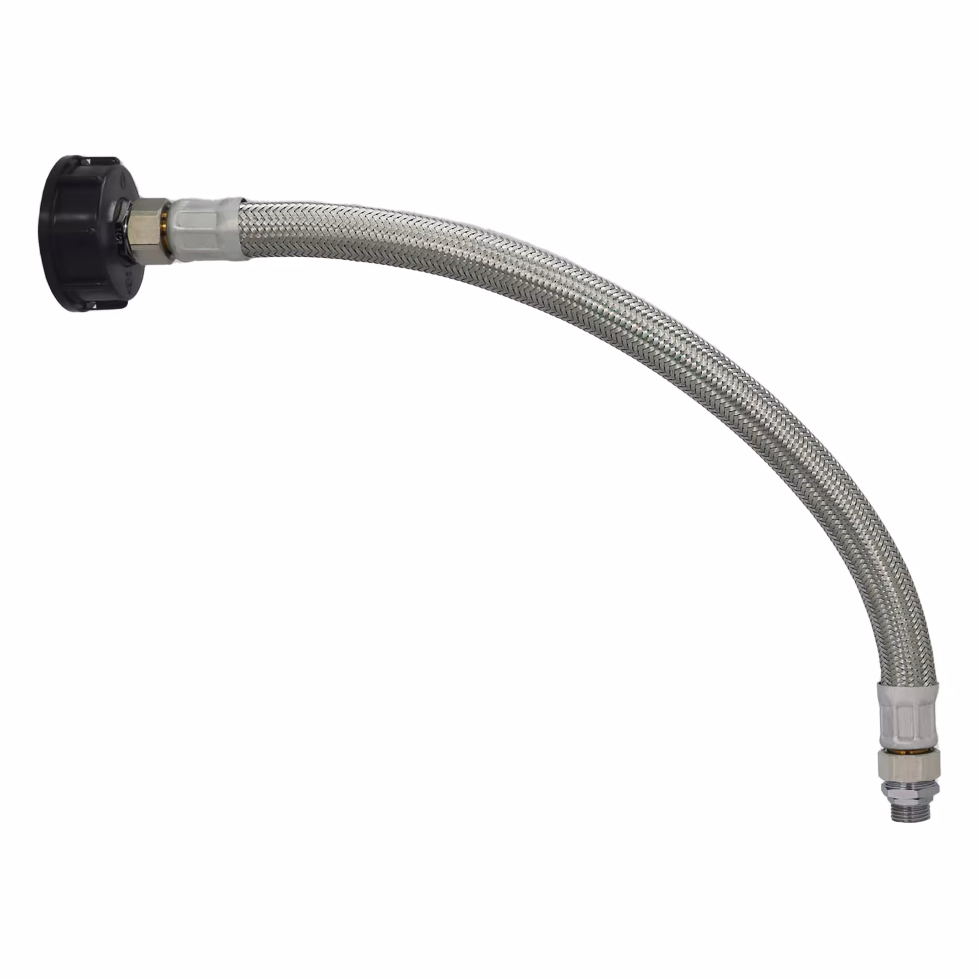 Coperchio per botte, set di collegamento IBC per abbeveratoi da pascolo 3/4'' x 750 mm, coperchio in HDPE di Puteus Coperchio del barile, set di collegamento IBC per abbeveratoi da pascolo 3/4'' x 750 mm, coperchio in HDPE, sistema di serbatoi IBC, articolo n. 92192