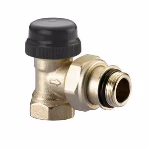Vannes thermostatiques Ivar 1/2 pouces série N, ensemble radiateur et raccords, réf. 500513
