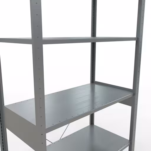 Figure n° 15 de l'article étagère de base, étagère, système enfichable MULTIplus85, 2500 x 1000 x 500 mm, 6 étagères, traverse, galvanisée du groupe de produits système enfichable de la marque Schulte Lagertechnik
