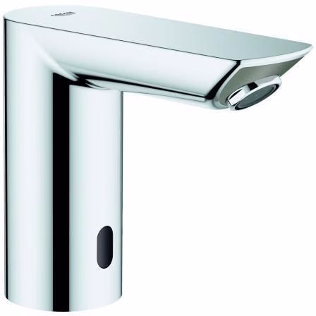 Rubinetto elettronico a infrarossi GROHE Bau Cosmopolitan E 36452 senza miscelatore, 6 Volt, cromato, della categoria accessori per lavabo, codice articolo 6000578526