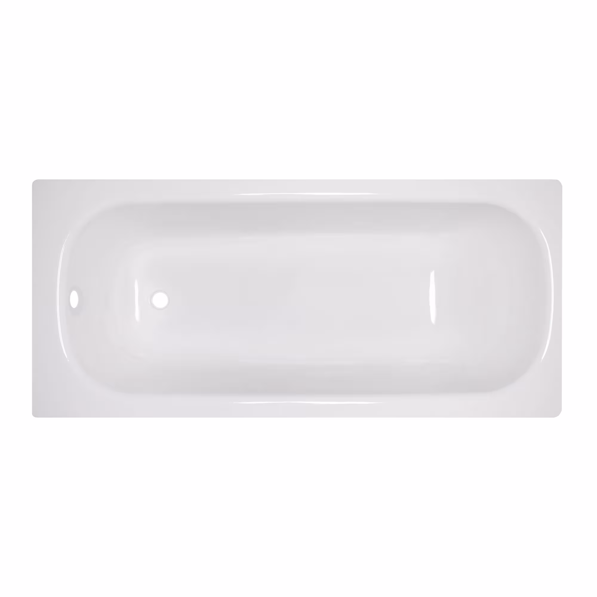Baignoires en acier, baignoires rectangulaires en acier-émail, réf. 1001604