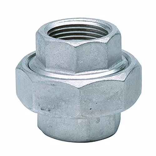 Raccordo a vite piatto i/i in acciaio inox N. 330 1/2 pollice (AISI 316) / PN16 di Atusa Atusa raccordo a vite piatto in acciaio inox IG-IG n. 330 (AISI 316) / PN16, raccordi filettati in acciaio inox, articolo n. I330L003