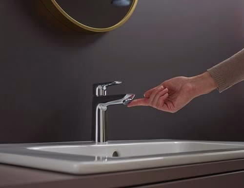 Detailbild 4073316 Hansgrohe Einhebel-Waschtischmischer TALIS E 110 Nennweite 15 ohne Ablaufgarnitur chrom
