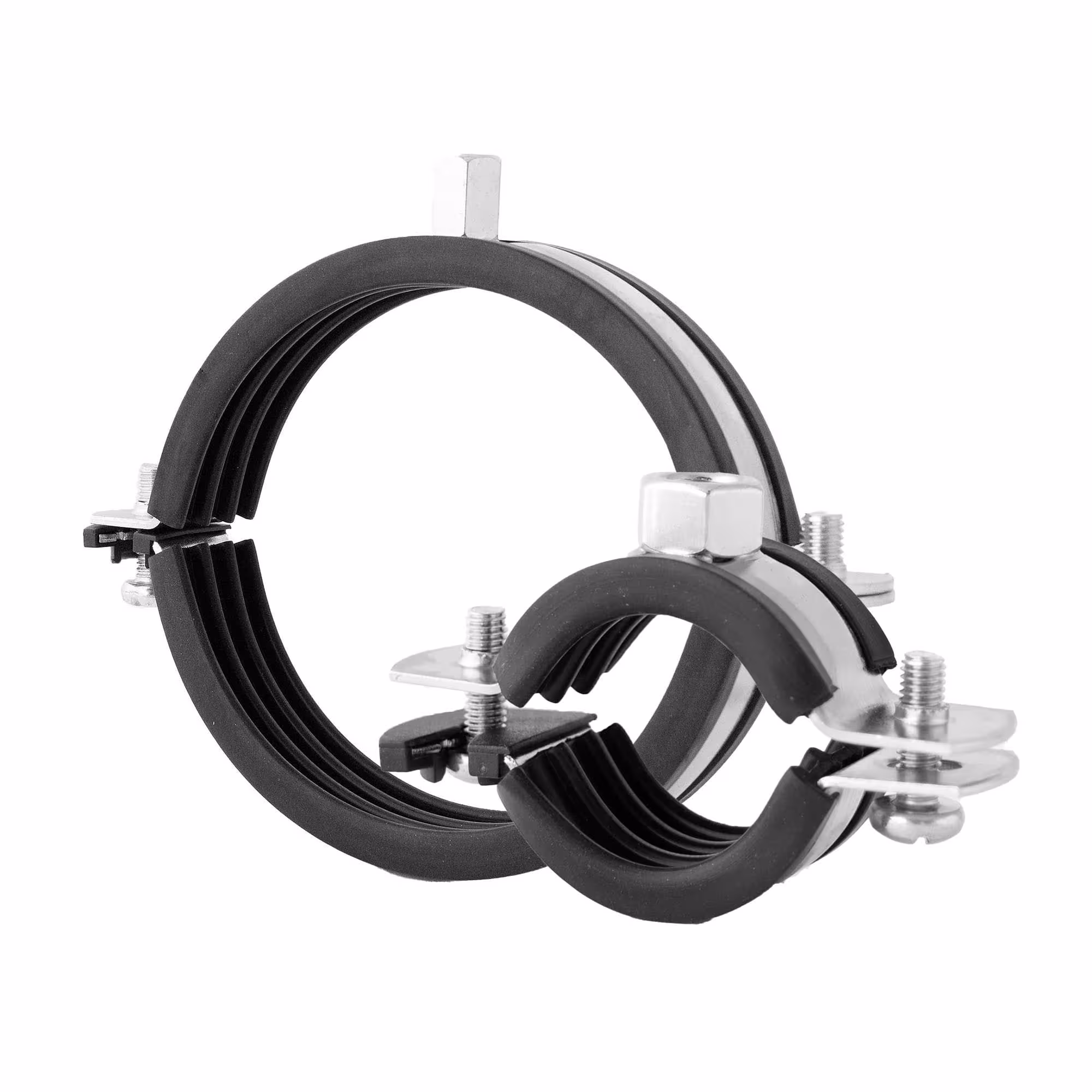 Fascetta per tubi a vite Classic Pro M8/M10 32-35mm (1") zincata con inserto della categoria Fascette per tubi a due viti con GTIN 4029933092100 Fascetta per tubi a vite Classic Pro M8 e M8/M10 della marca Fixotec della categoria Fascetta per tubi a due viti