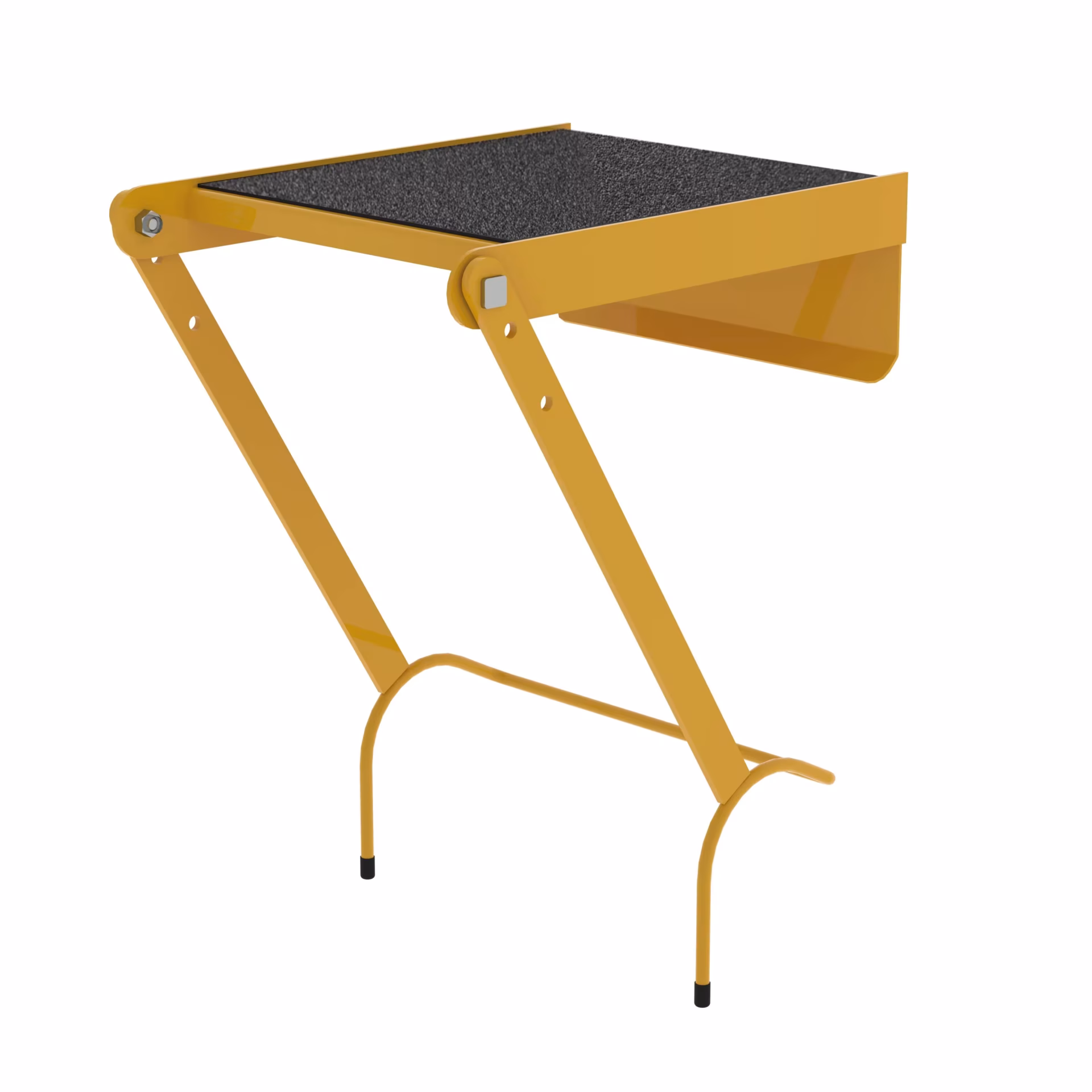 Einhängepodest R13 für Sprossenleitern RAL 1021 aus der Kategorie Steigtechnik Zubehör & Ersatzteile mit der GTIN 4031405199002 Einhängepodest R13 für Sprossenleitern RAL 1021 von der Marke Munk aus der Produktreihe Leitern & Gerüste