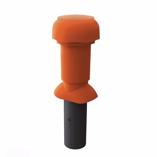 Tubo di ventilazione Venduct lungo DN 110 grigio scuro, per il collegamento a DN 125 di Klöber con l'articolo n. KE8008-3-0400