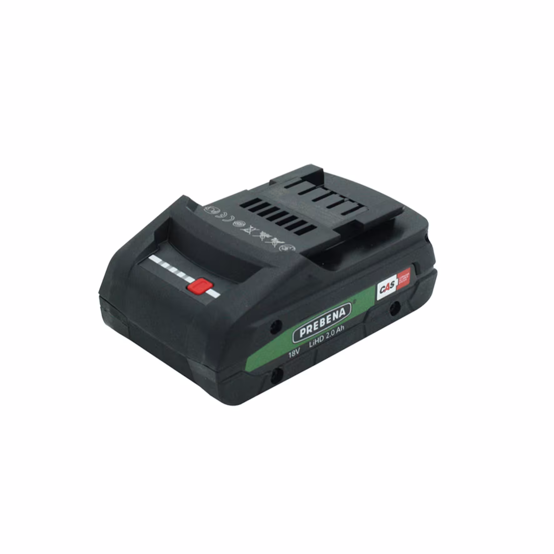 Chiodatrice ibrida per chiodi acciaio-cemento tipo RHC da 15-40 mm inclusa batteria e stazione di ricarica PKT-8-RHC40 di Prebena con articolo n. PKT-8-RHC40-SET22