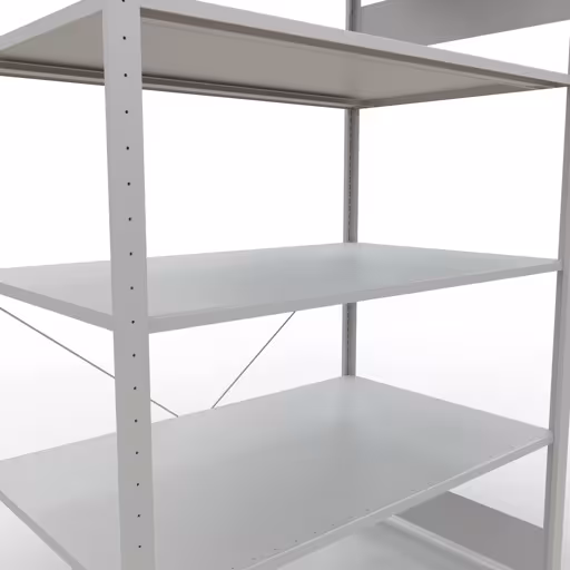 Étagère de base système enfichable 2000x1300x800 mm, type 150 kg, gris clair avec GTIN 4004514293404 Étagère de base système enfichable 2000x1300x800 mm, type 150 kg, gris clair de Schulte Lagertechnik avec le réf. 32680-130