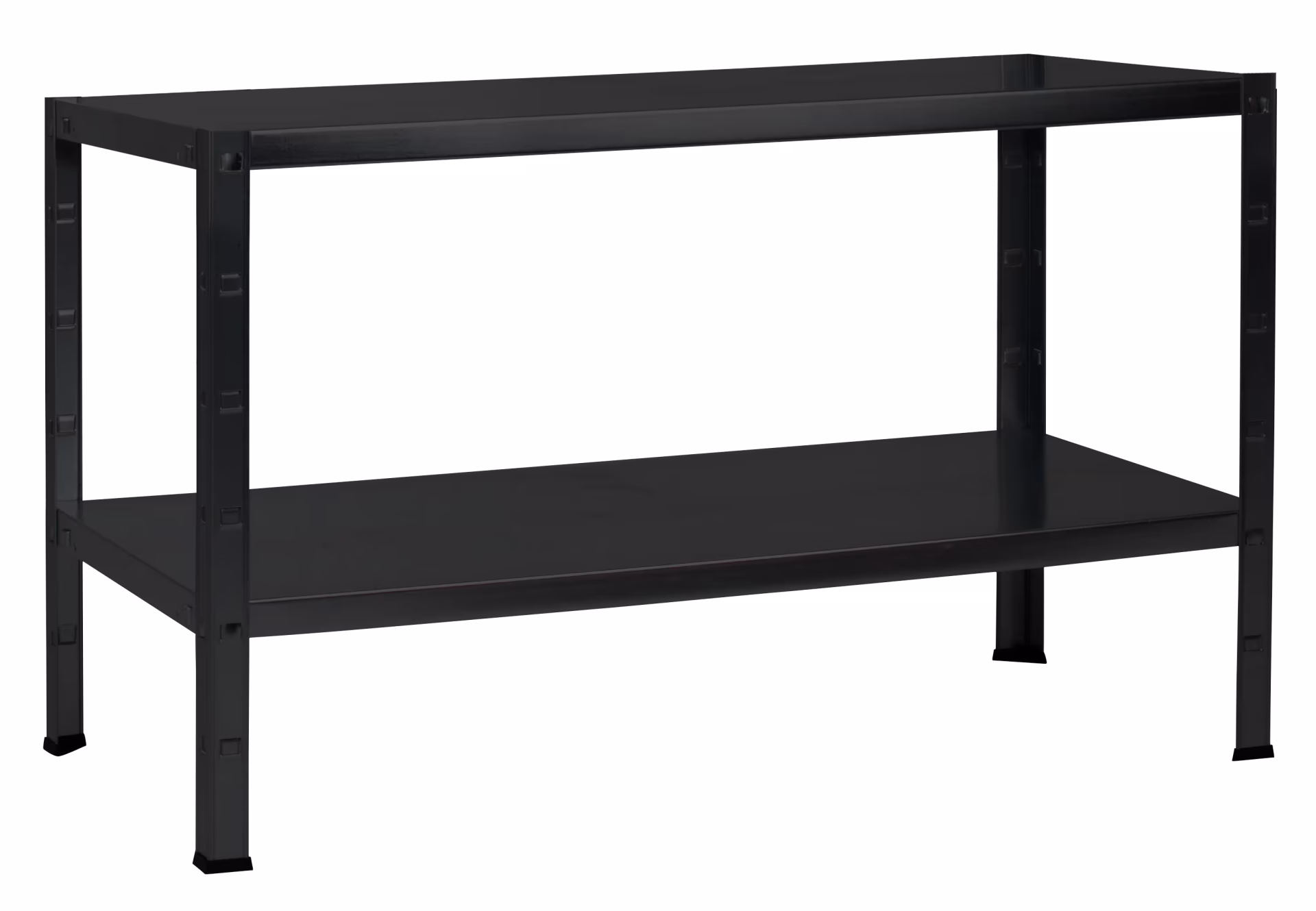 Étagère enfichable SCHULTE Regalwelt avec 2 étagères, 43x100x35 cm, noire de la catégorie d'étagères de base avec le GTIN 4058255083442 Étagère enfichable SCHULTE Regalwelt avec 2 étagères, 43x100x35 cm, noire de la marque Schulte Regalwelt de la gamme de produits système enfichable