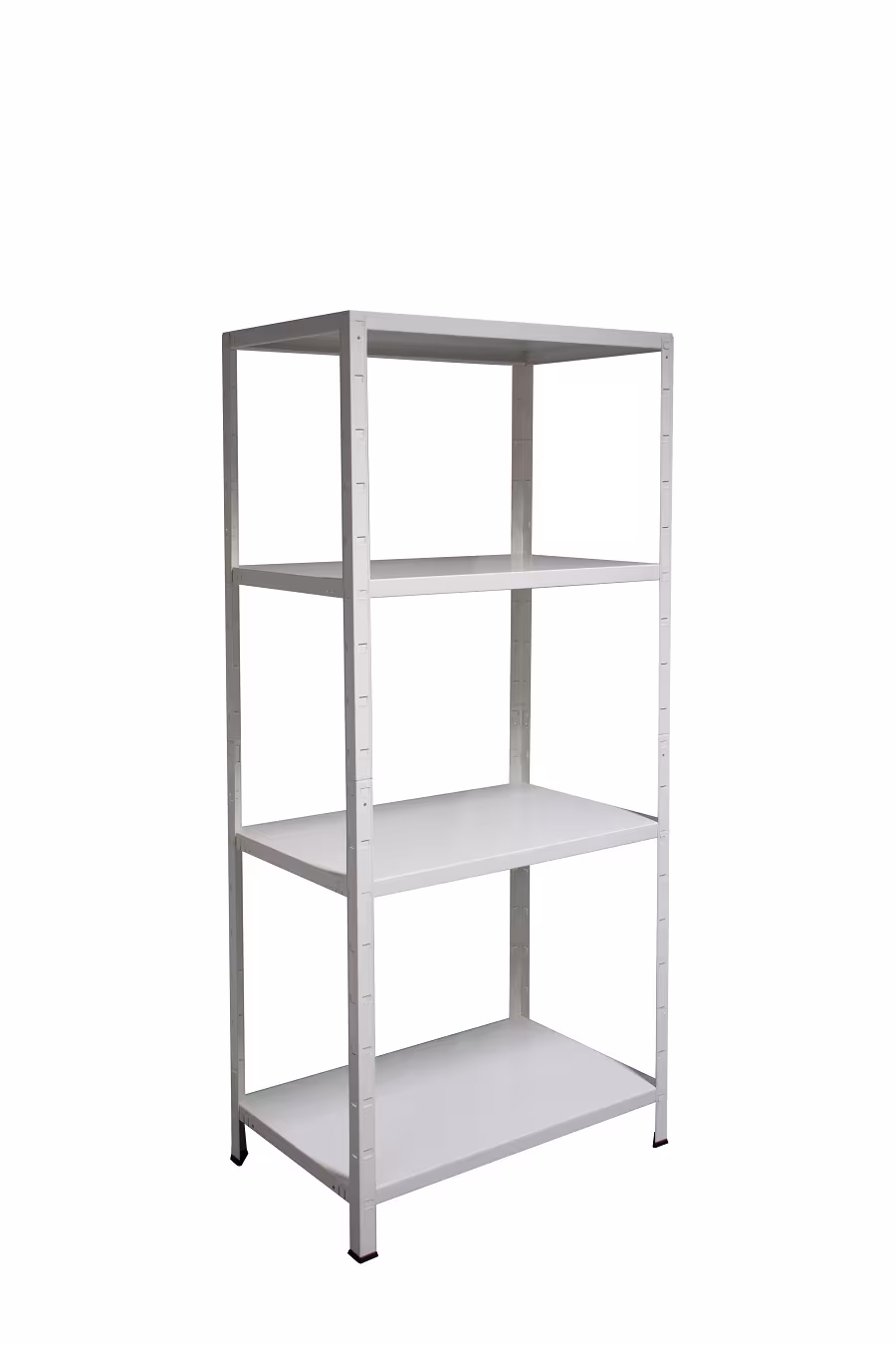 Étagère enfichable SCHULTE Regalwelt, 4 étagères, 180x80x40 cm (HxLxP), blanc, étagère de base, réf. R7108-04-04