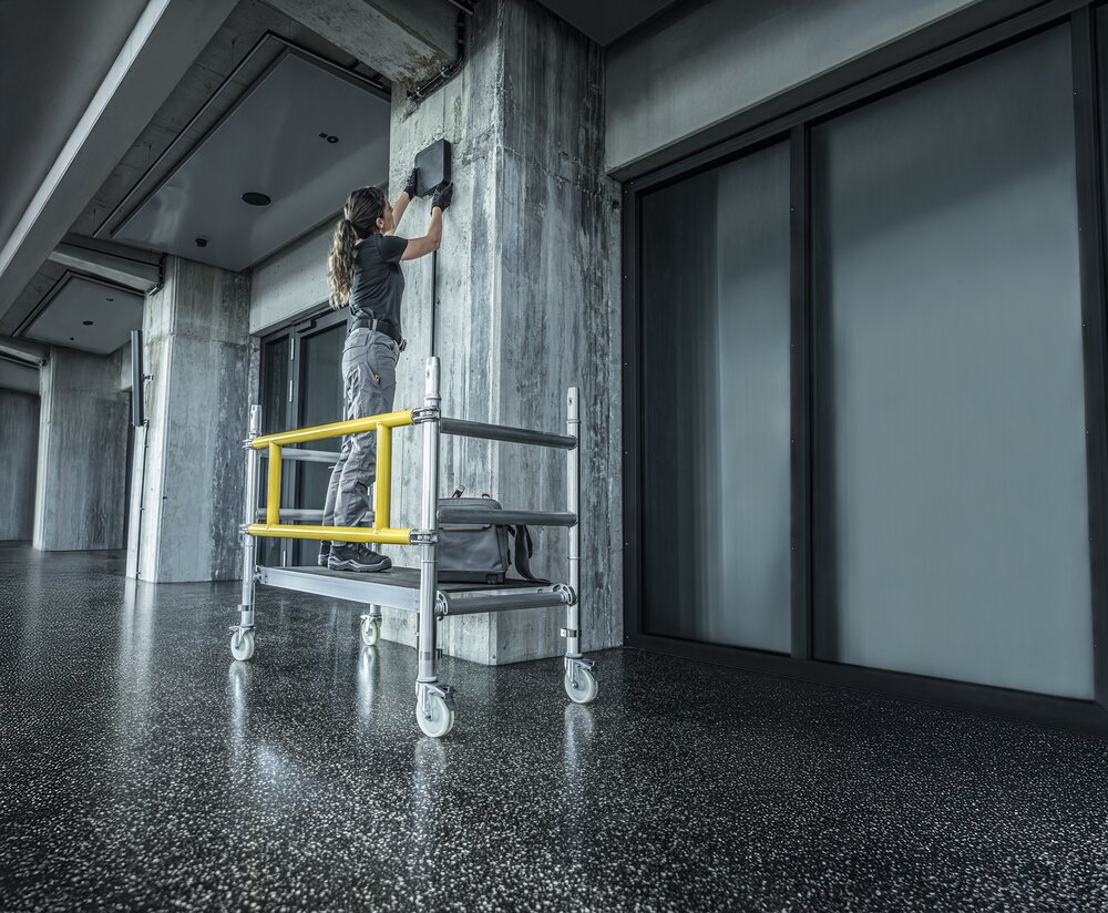 Piattaforma di assemblaggio mobile Munk