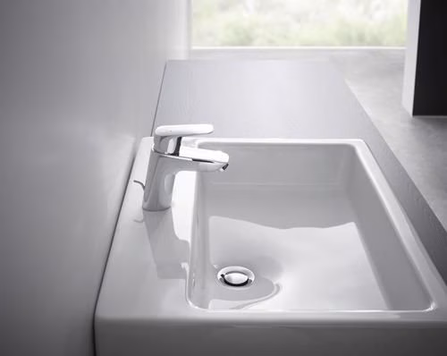 Hansgrohe Einhebel-Waschtischmischer LOGIS 70 Nennweite 15 mit Zugstangen-Ablaufgarnitur G 1 1/4 Zoll chrom