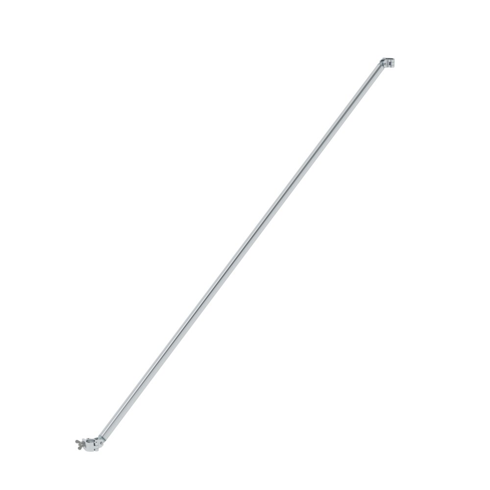 Garde-corps Munk pour échafaudage roulant avec accès incliné pour une longueur d'échafaudage de 2,45 m de Günzburger Steigtechnik Garde-corps Munk pour échafaudage roulant à accès incliné, de la catégorie « Échafaudages roulants », référence 027983