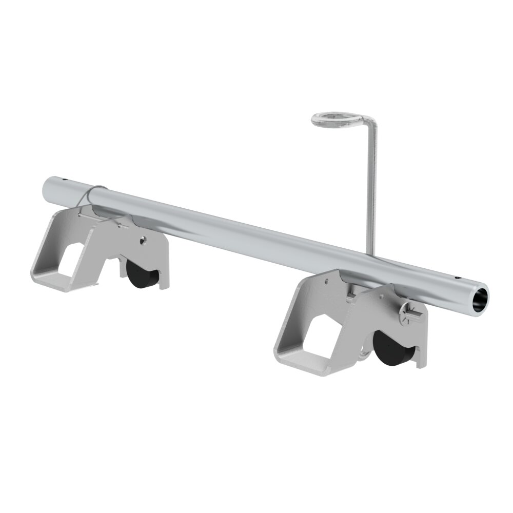 Crochet d'installation Munk complet 73x25 mm échelle de corde en 2 sections de Günzburger Steigtechnik Crochet de descente Munk complet de la catégorie des échelles coulissantes, échelles à corde, référence 019424